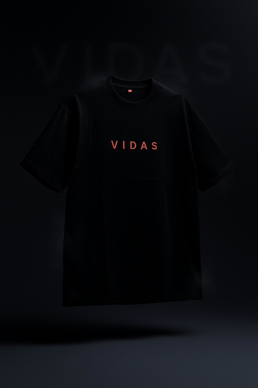 Relaxed Fit UNISEX French Terry T-Shirts 100% Premium Cotton BLACK